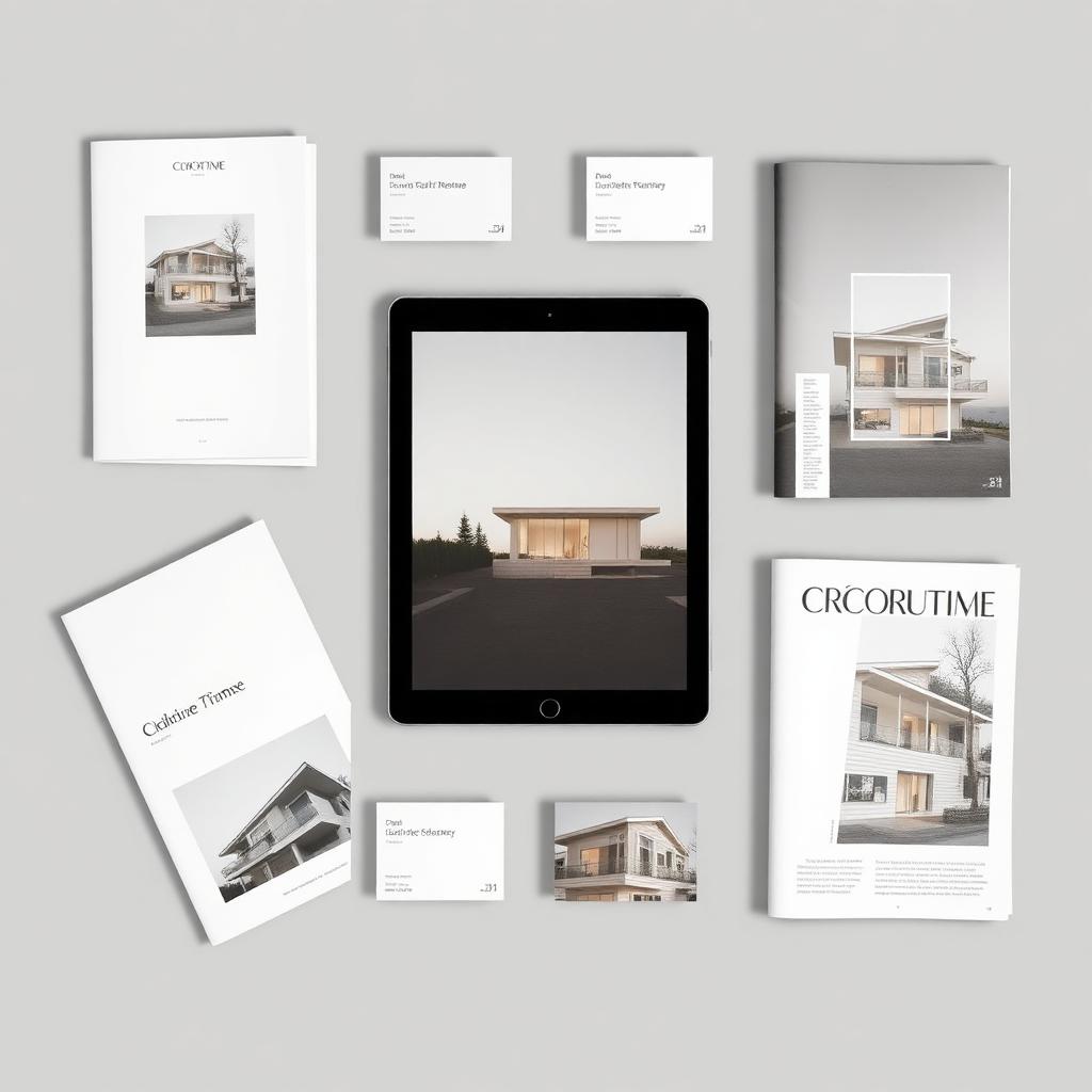 Vermarktungskampagne Flat Lay