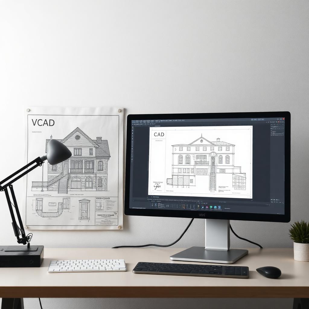 CAD-Digitalisierung eines Plans